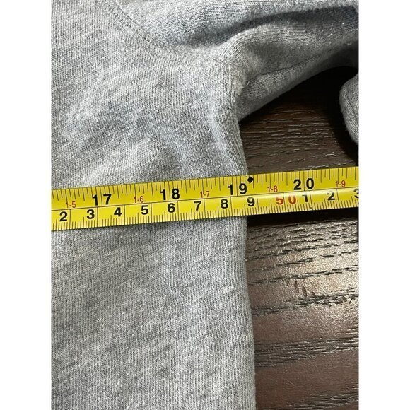 VICTORIA SECRET SUPERMODEL ESSENTIAL WOMENS GRAY ZIPPER HOODIE SIZE L - Picture 12 of 13